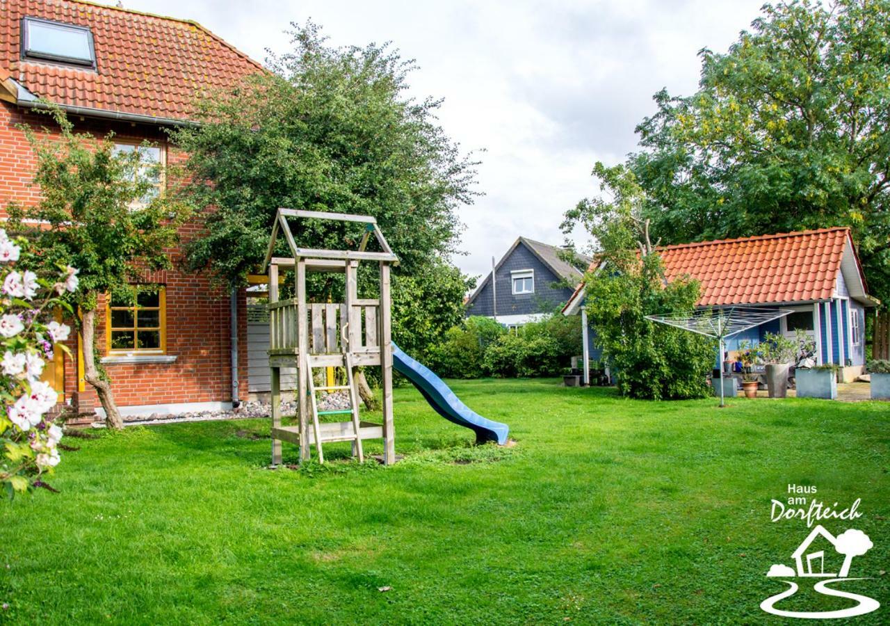 Ferienwohnung Haus am Dorfteich Fehmarn Dänschendorf Exterior foto