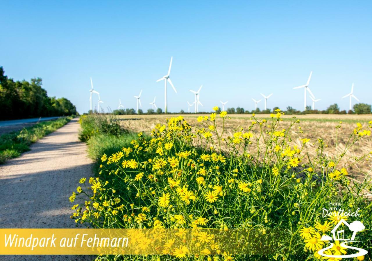 Ferienwohnung Haus am Dorfteich Fehmarn Dänschendorf Exterior foto