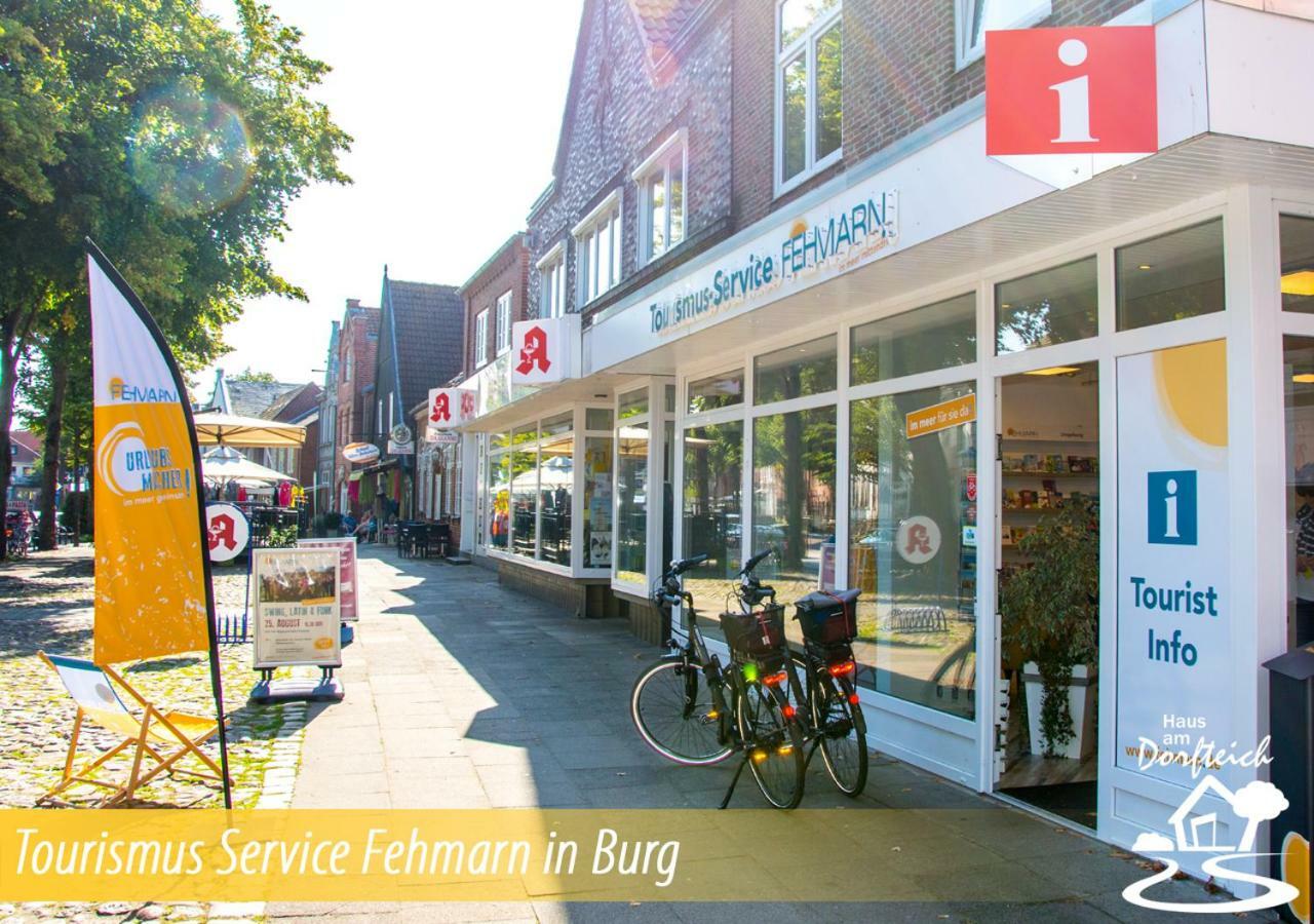 Ferienwohnung Haus am Dorfteich Fehmarn Dänschendorf Exterior foto